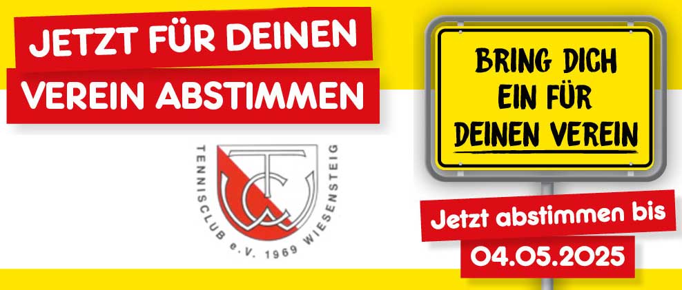 Unterstütze den TCW mit Deiner Stimme